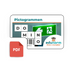 Digitale Dominospel Pictogrammen