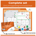 Ontruimingsplattegrond basisschool complete set
