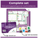 Ontruimingsplattegrond machinefabriek complete set