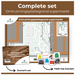 Ontruimingsplattegrond supermarkt complete set
