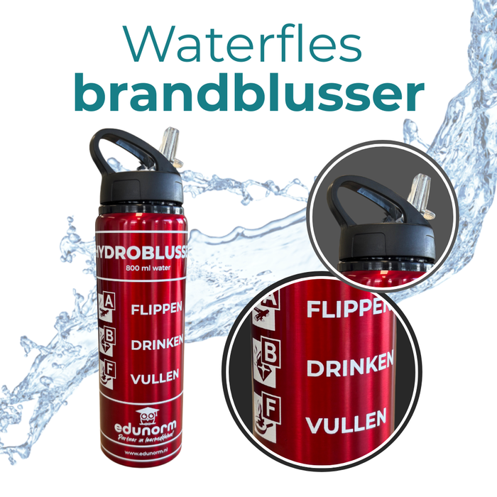 Waterfles brandblusser